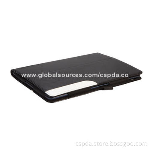 Folio Stand Cases for Lenovo Tab A10-70 A7600 with Card Slots and White Stripe